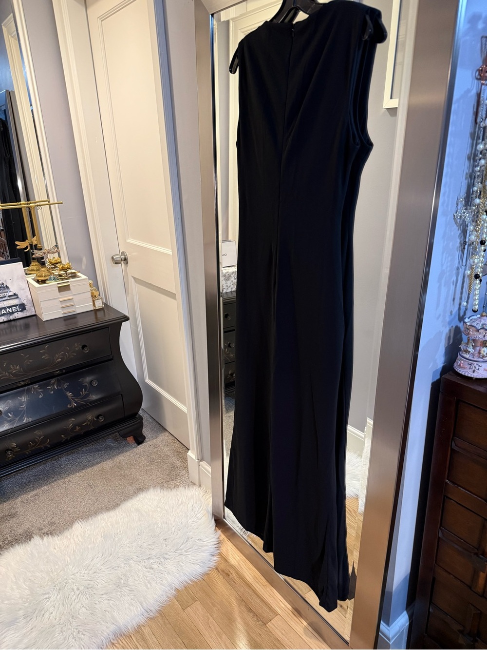 Babyboo Helena Maxi Black Sleeveless Evening Dress. Size XL - Picture 3 of 7